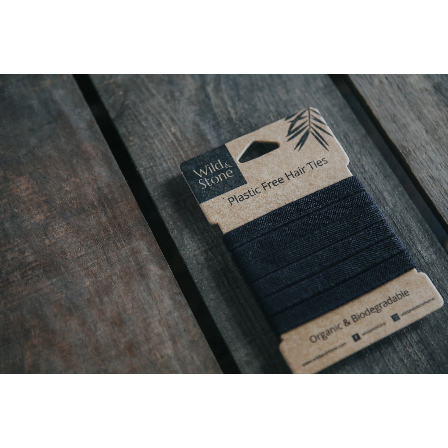 Plastfri hårbånd- 6 stk. - Sorte