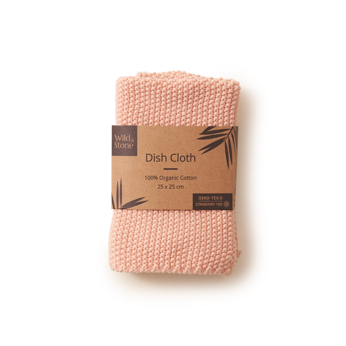 Økologisk karklud i bomuld - Laks