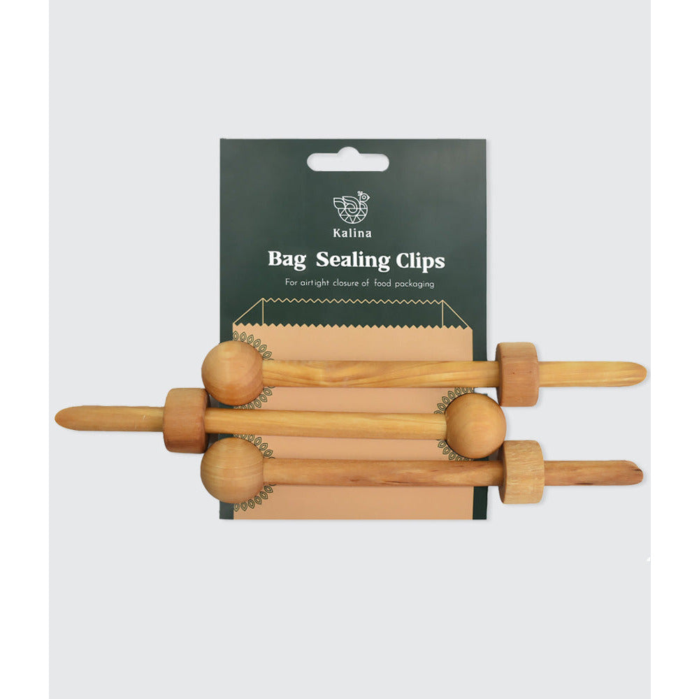 Plastikfri madpose klips