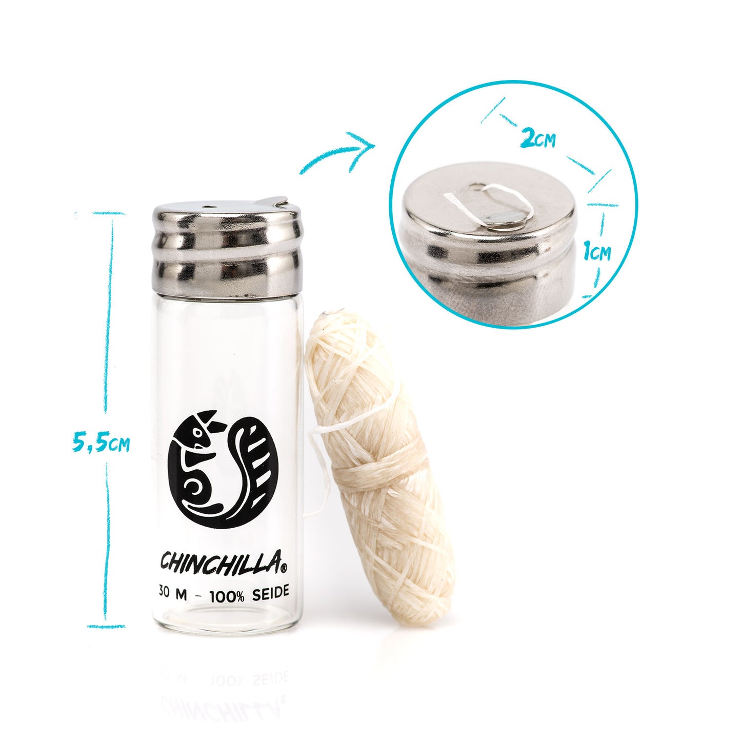 Naturlig tandtråd tandtråd til genopfyldning | Plastfri og komposterbar tandpleje