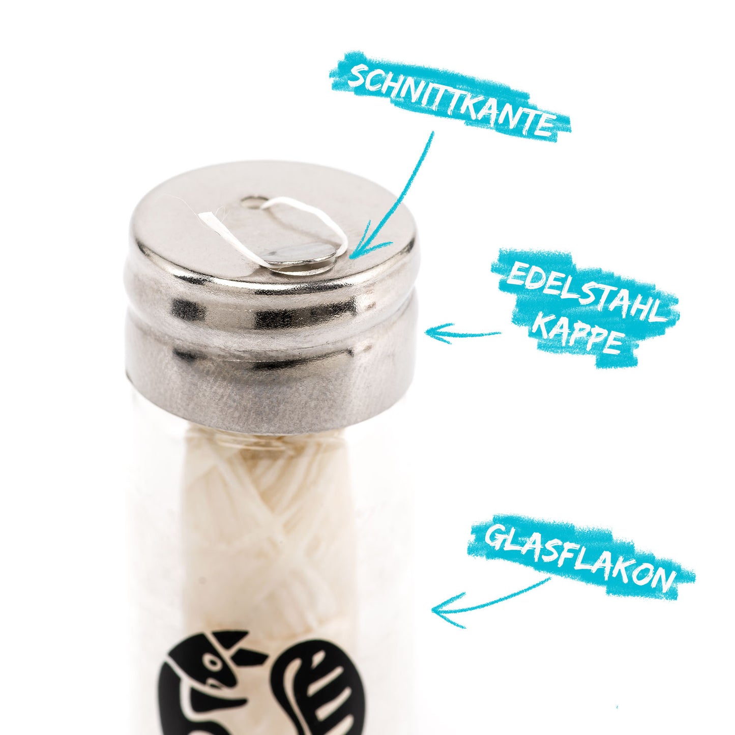 Naturlig tandtråd tandtråd til genopfyldning | Plastfri og komposterbar tandpleje