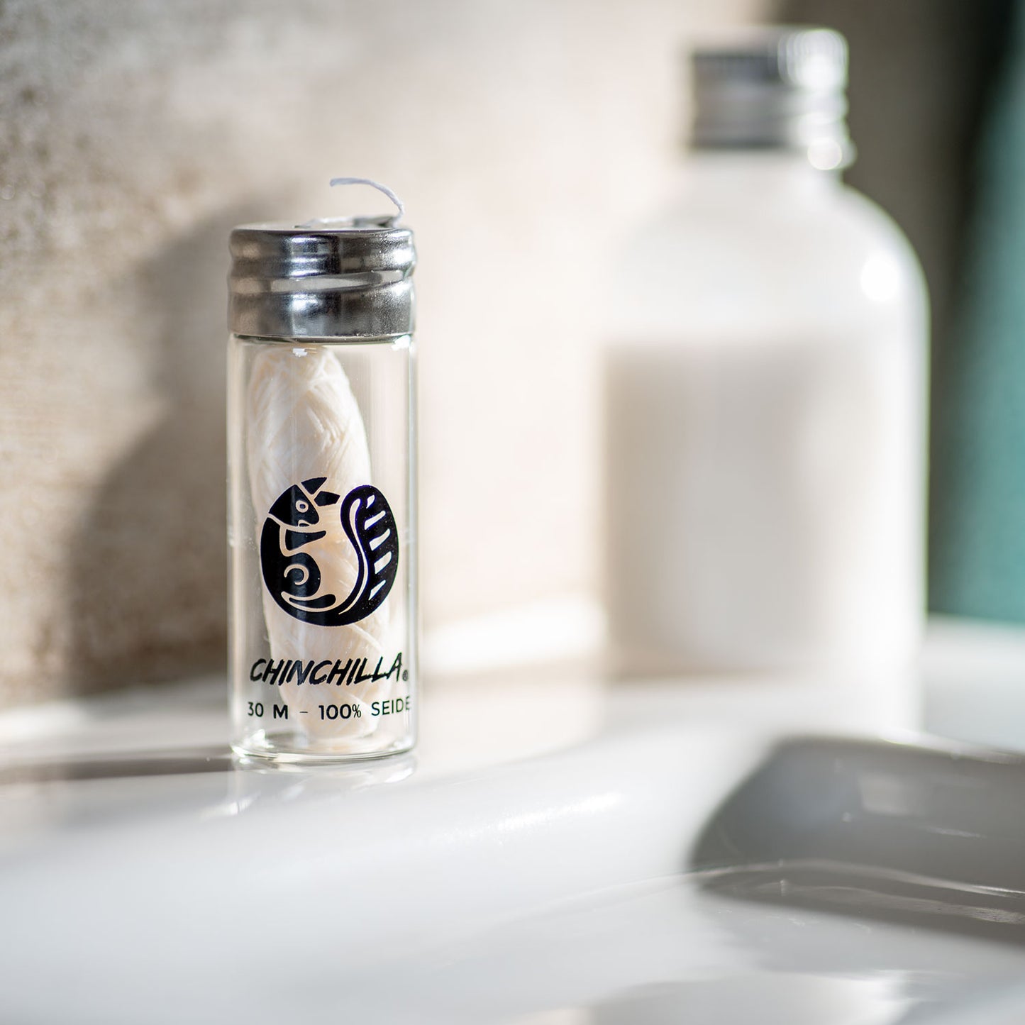 Naturlig tandtråd tandtråd til genopfyldning | Plastfri og komposterbar tandpleje