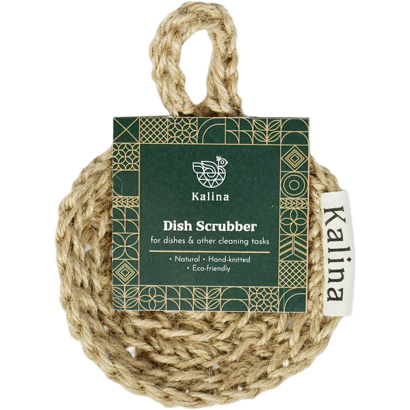 Genanvendelig jute opvaskebørste