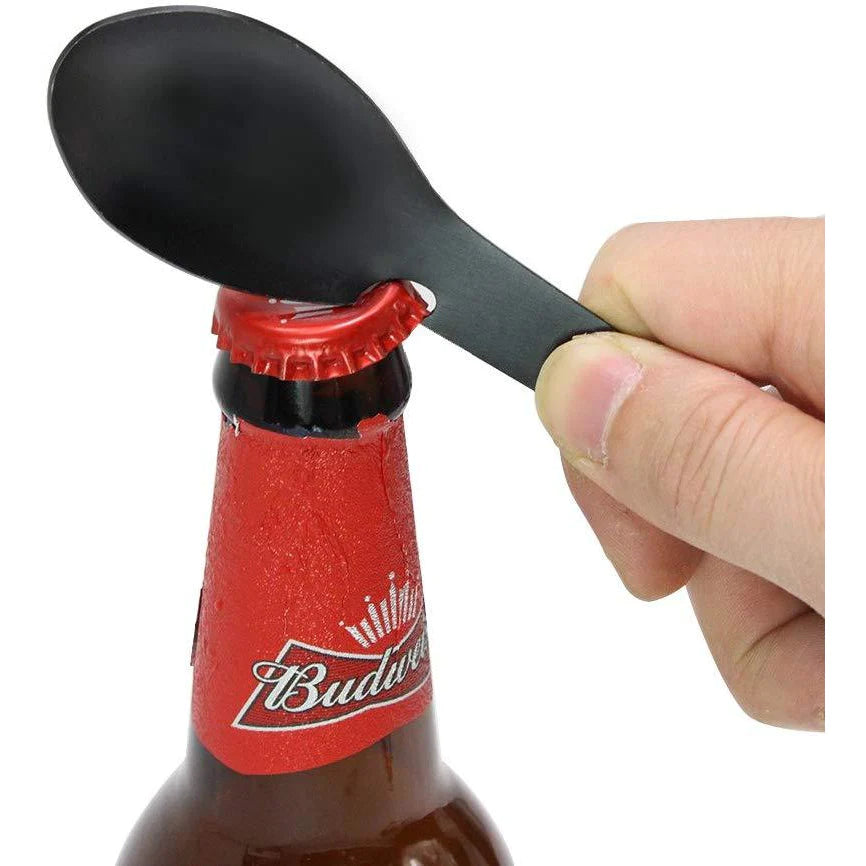 Spork with carrying clip & Wheat Straw carrying case.