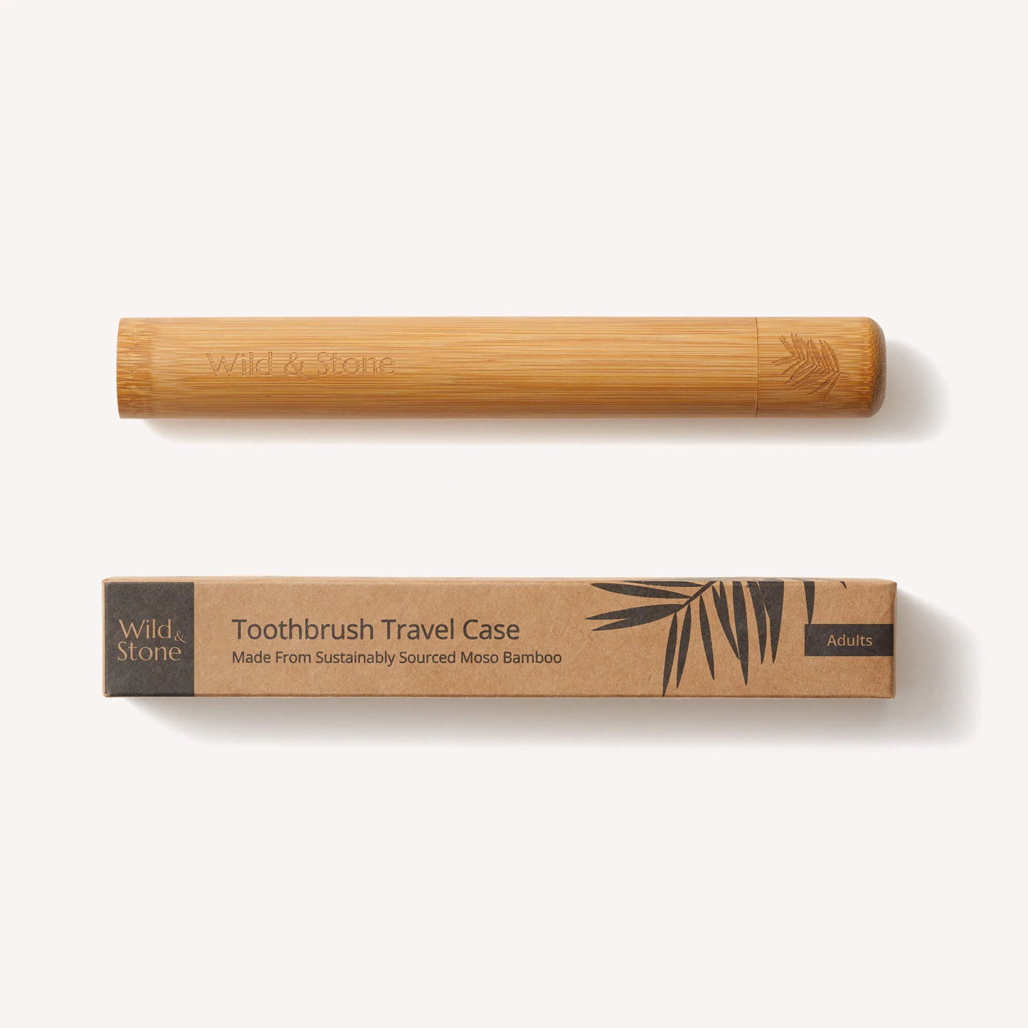 Travel holder in bamboo for the toothbrush - Adult