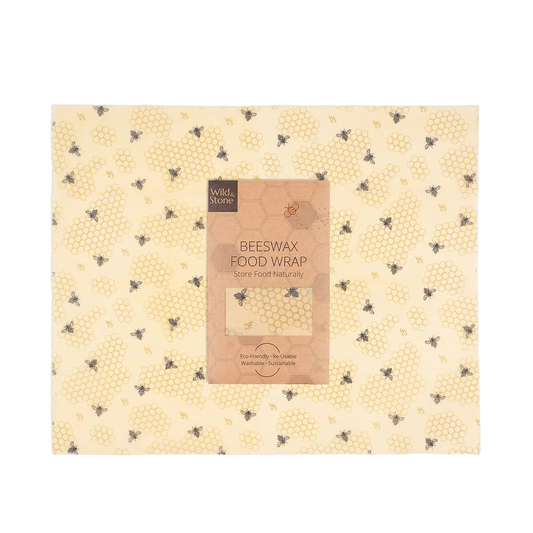 Beeswax food wraps - Honey bees - 1 pc. (XL)